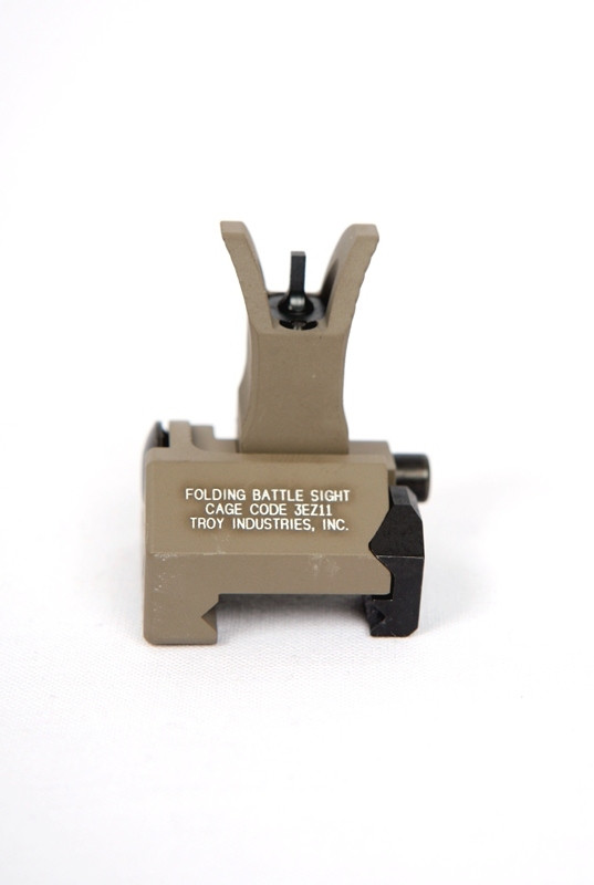Troy Folding Front Battle Sight, M4 Type, FDE